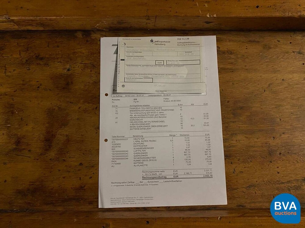 Porsche 928 S4 5.0 V8 Coupé 1988, 26-JXJ-8.