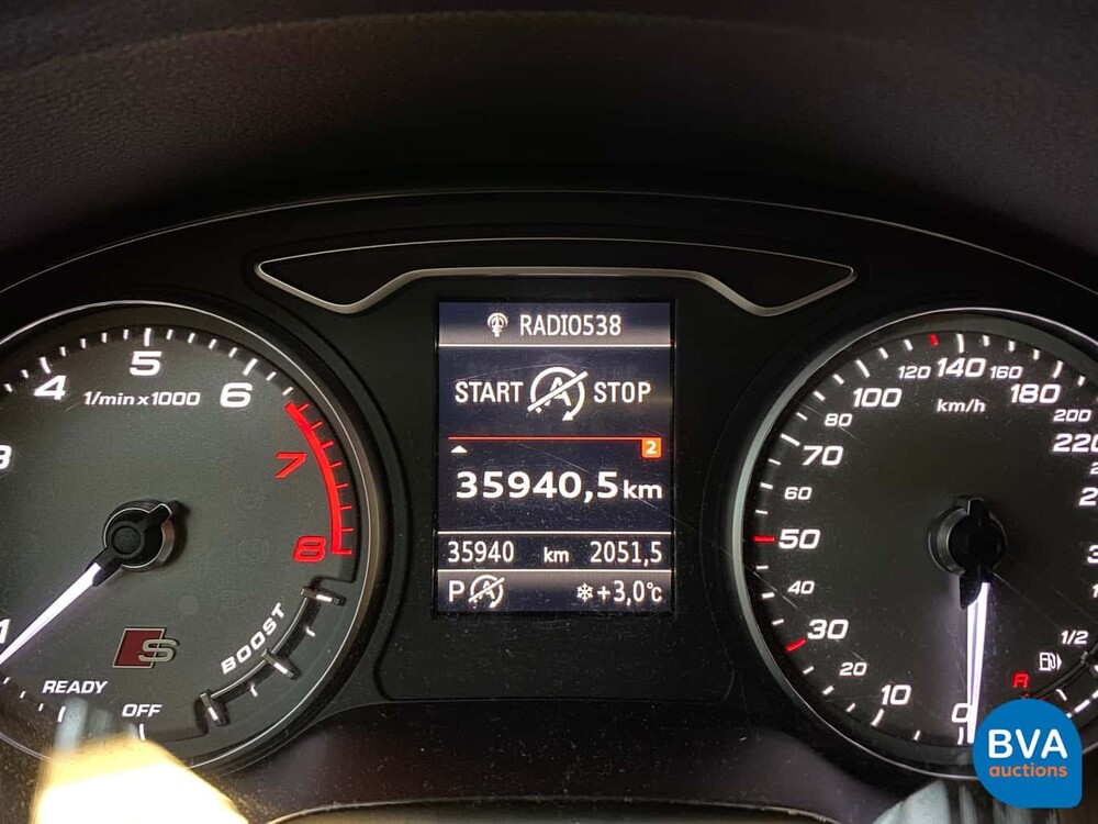 Audi S3 Sportback 2.0 TFSI Quattro 310 PS A3 2017, K-613-BP.