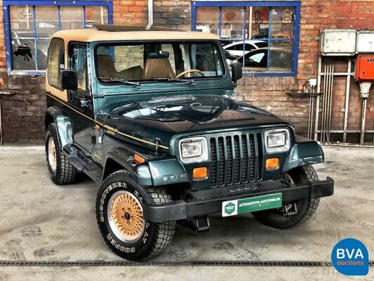 Jeep Wrangler Limited 4.0 -Origineel NL- 1993, LJ-BZ-63