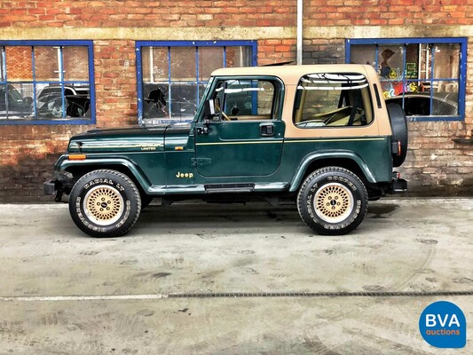 Jeep Wrangler Limited 4.0 -Origineel NL- 1993, LJ-BZ-63