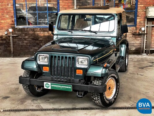 Jeep Wrangler Limited 4.0 -Origineel NL- 1993, LJ-BZ-63