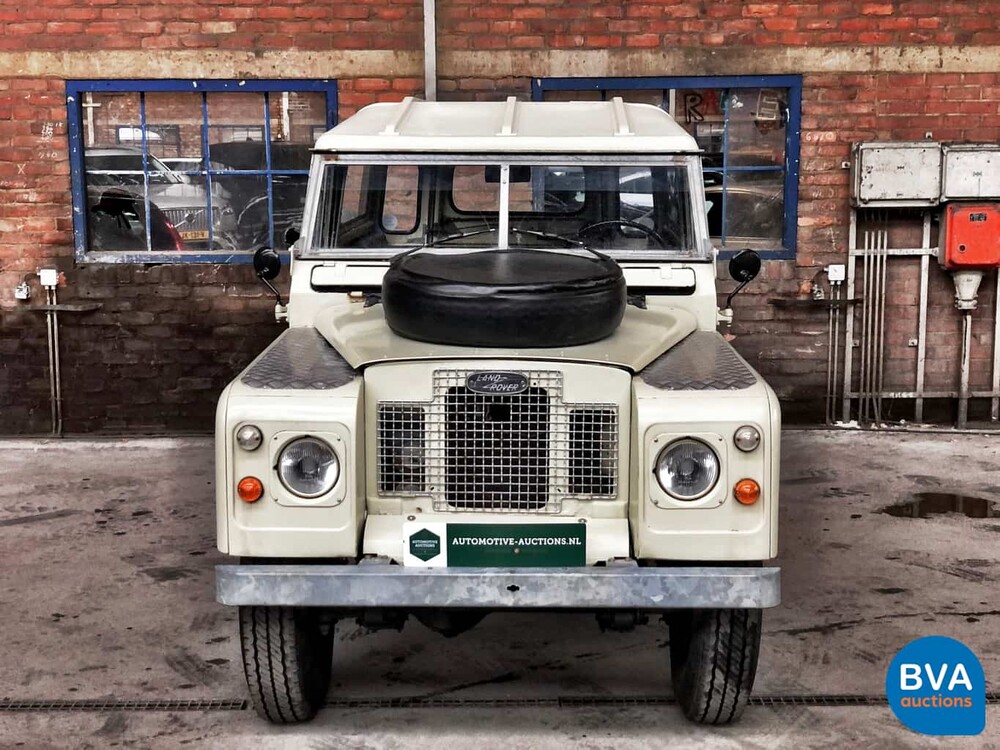Land Rover 88 Series 3 Metal Top Defender - Original NL - 1971, BJ-57-13.