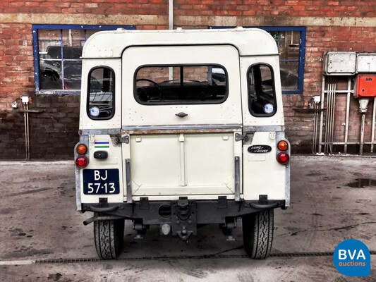 Land Rover 88 Series 3 Metal Top Defender - Original NL - 1971, BJ-57-13.