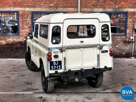 Land Rover 88 Series 3 Metal Top Defender - Original NL - 1971, BJ-57-13.