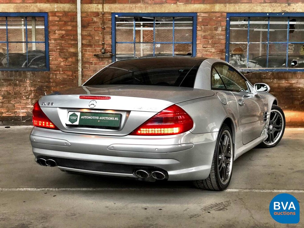 Mercedes-Benz SL55 AMG Kompressor 507 PS SL-Klasse 2003.
