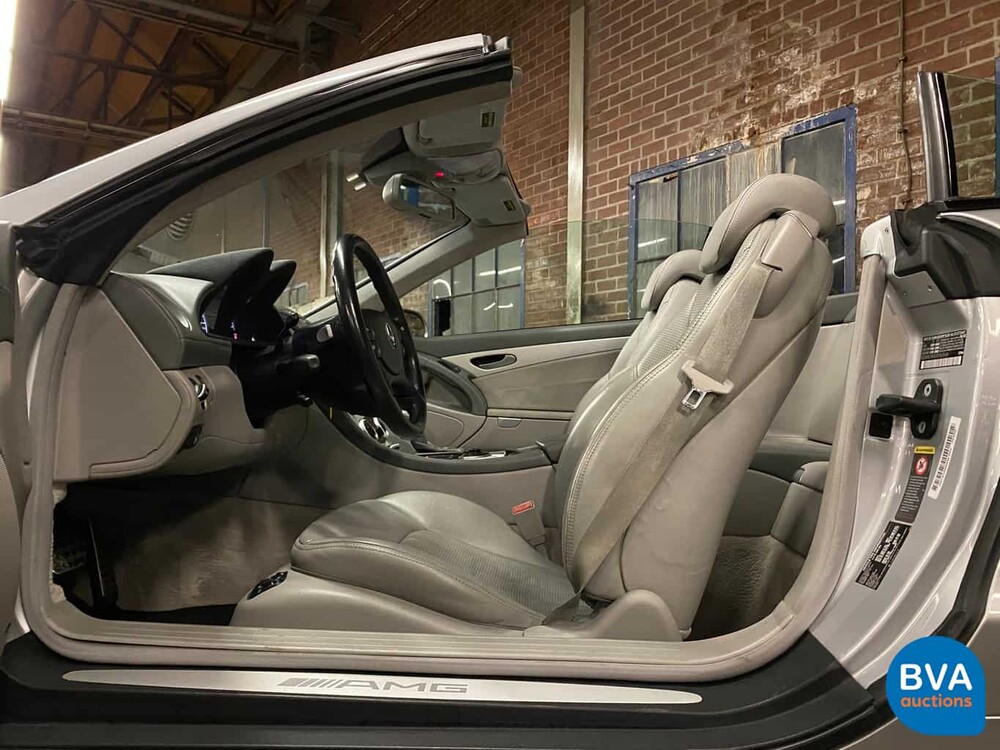 Mercedes-Benz SL55 AMG Kompressor 507 PS SL-Klasse 2003.