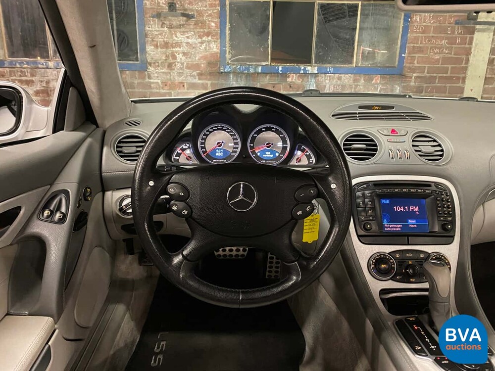Mercedes-Benz SL55 AMG Kompressor 507 PS SL-Klasse 2003.