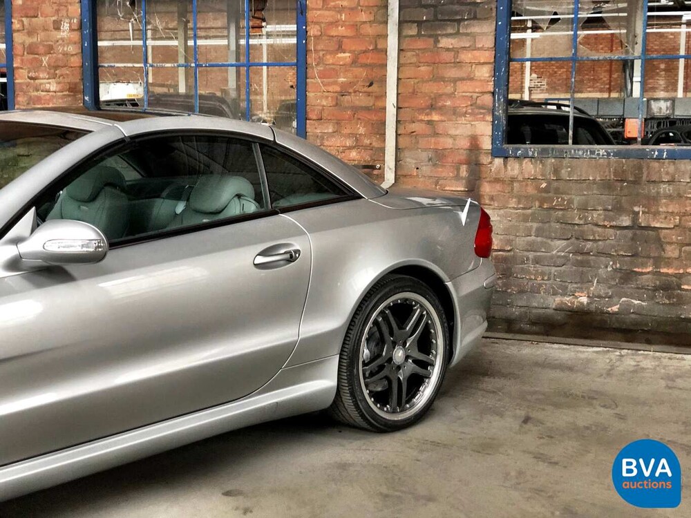 Mercedes-Benz SL55 AMG Kompressor 507 PS SL-Klasse 2003.