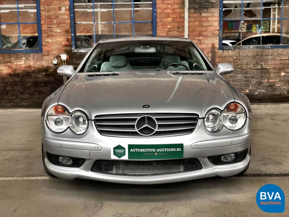 Mercedes-Benz SL55 AMG Kompressor 507 PS SL-Klasse 2003.