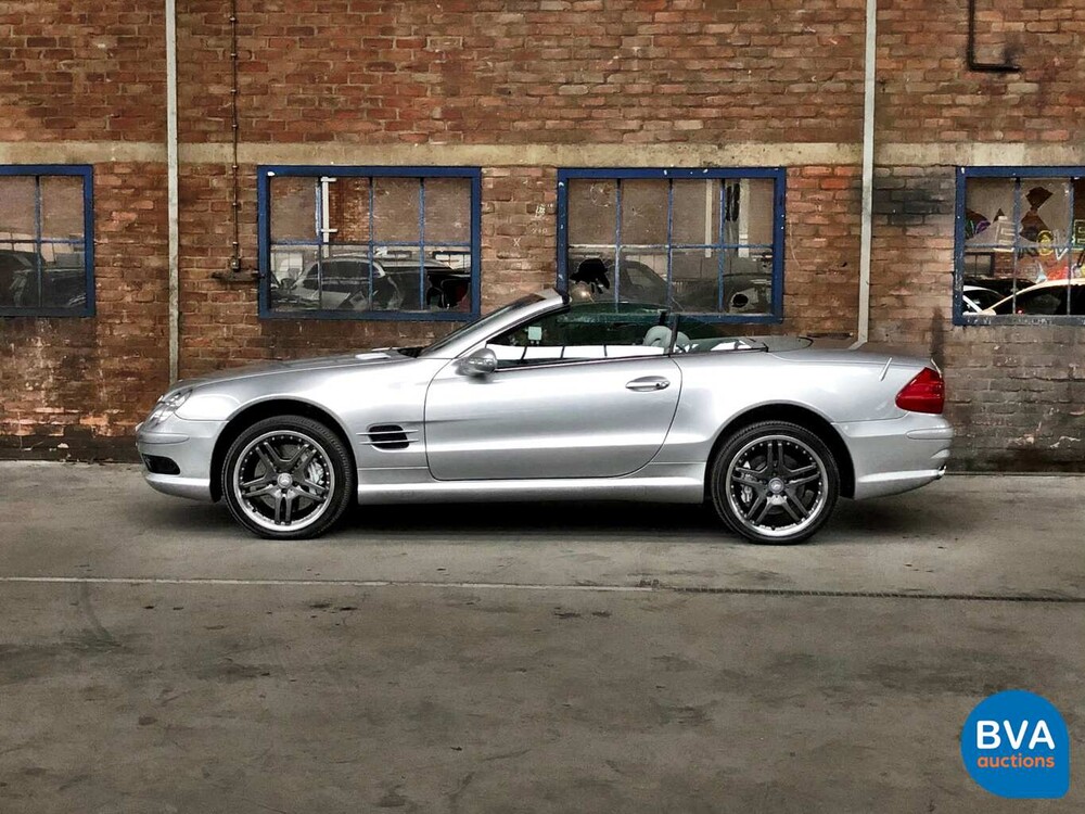 Mercedes-Benz SL55 AMG Kompressor 507 PS SL-Klasse 2003.