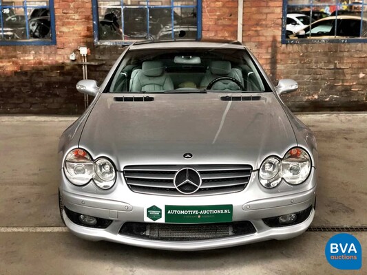 Mercedes-Benz SL55 AMG Kompressor 507 PS SL-Klasse 2003.