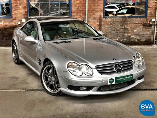 Mercedes-Benz SL55 AMG Kompressor 507 PS SL-Klasse 2003.