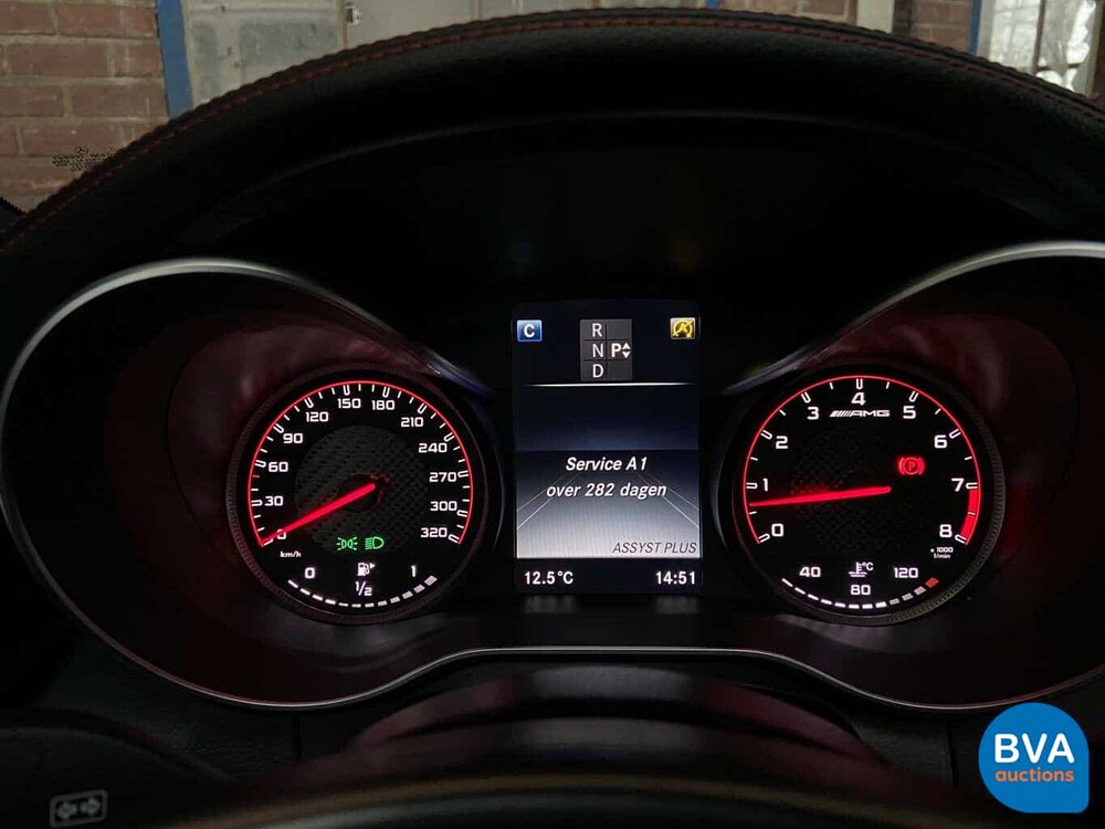 Mercedes-Benz C63S AMG 510hp C-Class 2016, TG-753-T.