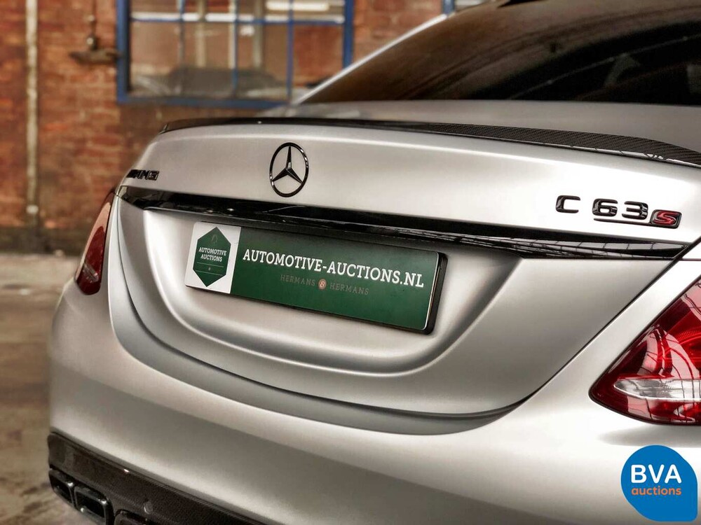 Mercedes-Benz C63S AMG 510hp C-Class 2016, TG-753-T.