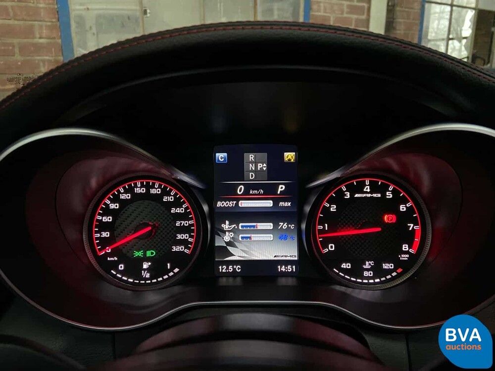 Mercedes-Benz C63S AMG 510hp C-Class 2016, TG-753-T.