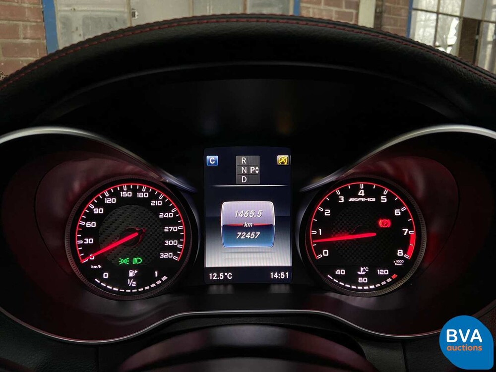 Mercedes-Benz C63S AMG 510hp C-Class 2016, TG-753-T.