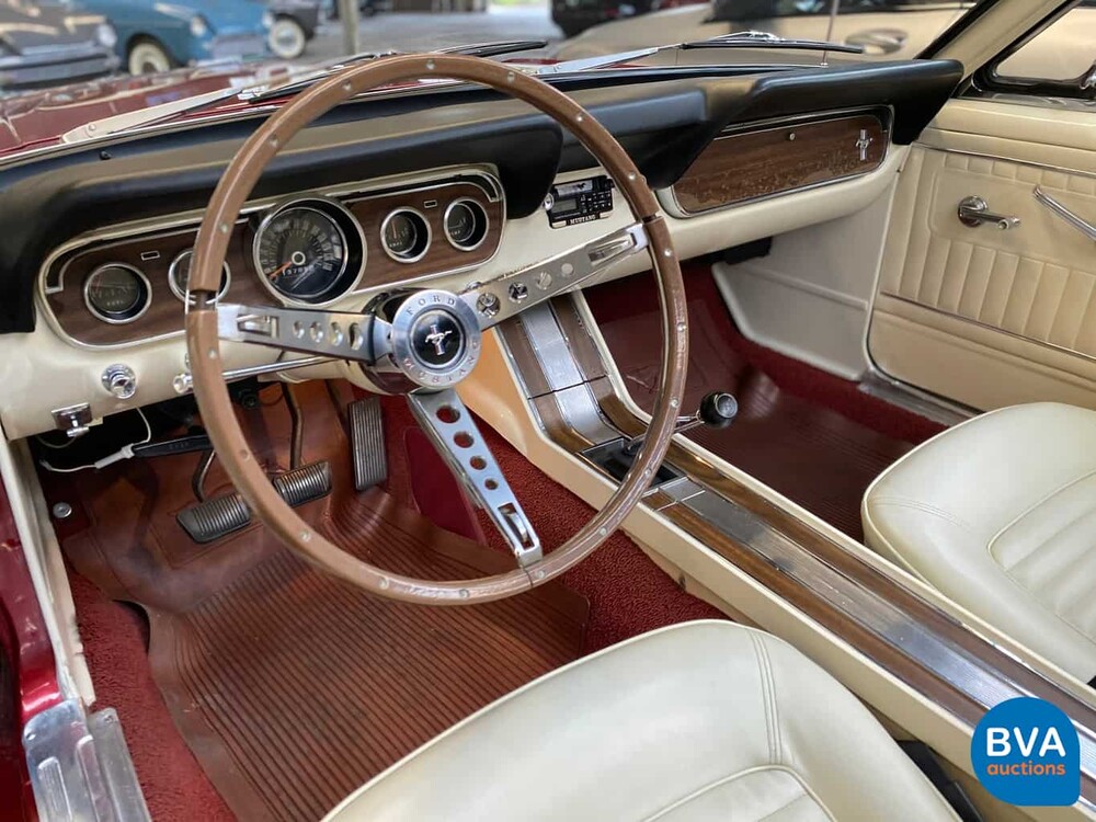 Ford Mustang Cabrio V8 Handbuch 64 1/2 1966 Cabriolet, AR-79-92.