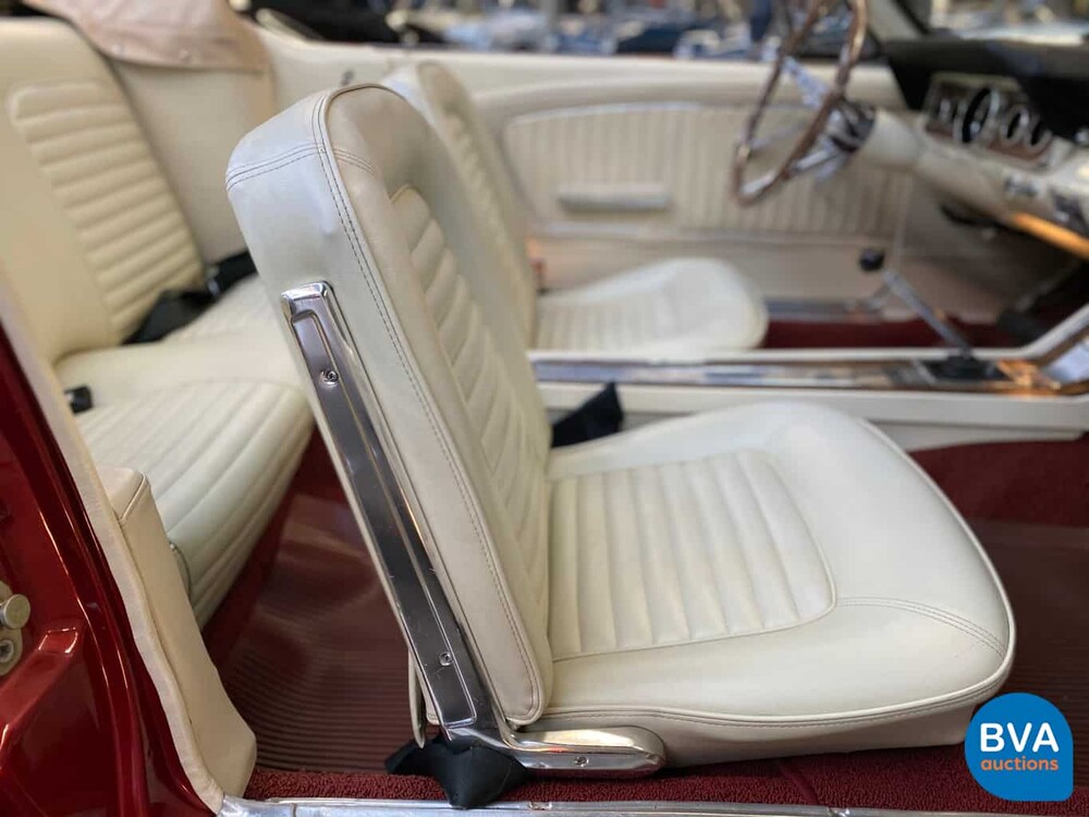 Ford Mustang Cabrio V8 Handbuch 64 1/2 1966 Cabriolet, AR-79-92.