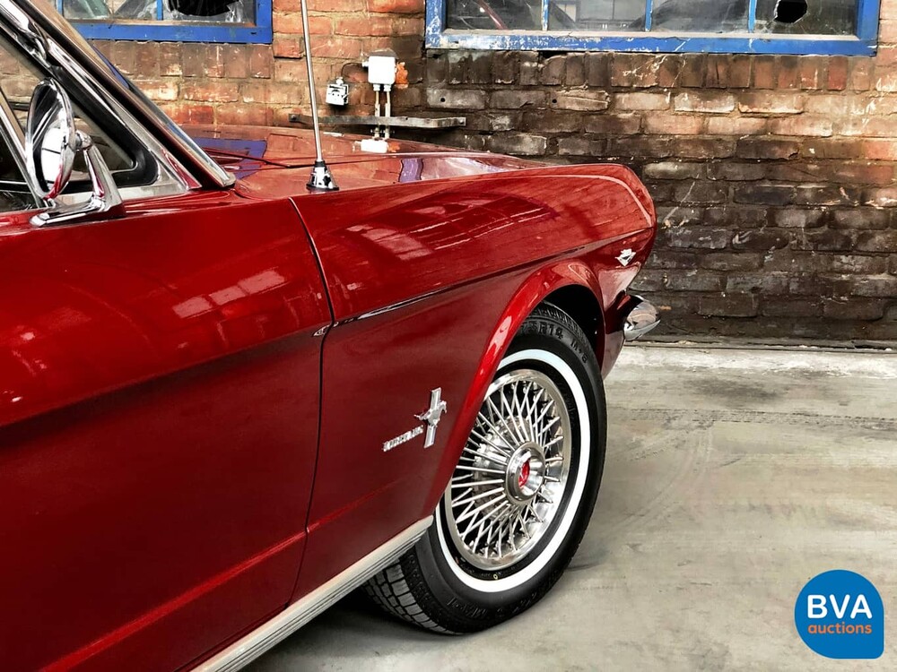 Ford Mustang Cabrio V8 Handbuch 64 1/2 1966 Cabriolet, AR-79-92.