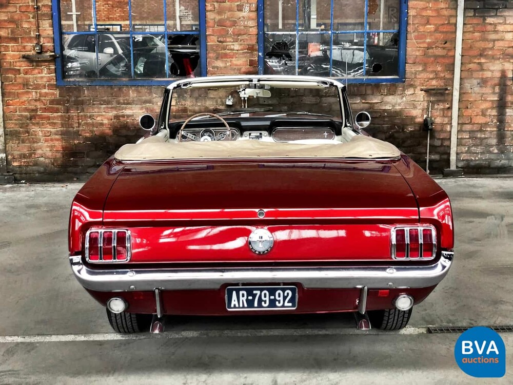 Ford Mustang Cabrio V8 Handbuch 64 1/2 1966 Cabriolet, AR-79-92.