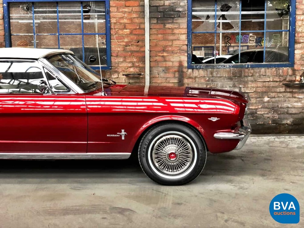 Ford Mustang Cabrio V8 Handbuch 64 1/2 1966 Cabriolet, AR-79-92.