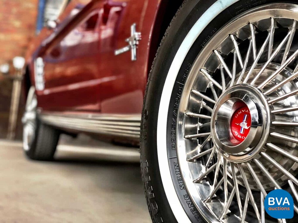 Ford Mustang Cabrio V8 Handbuch 64 1/2 1966 Cabriolet, AR-79-92.