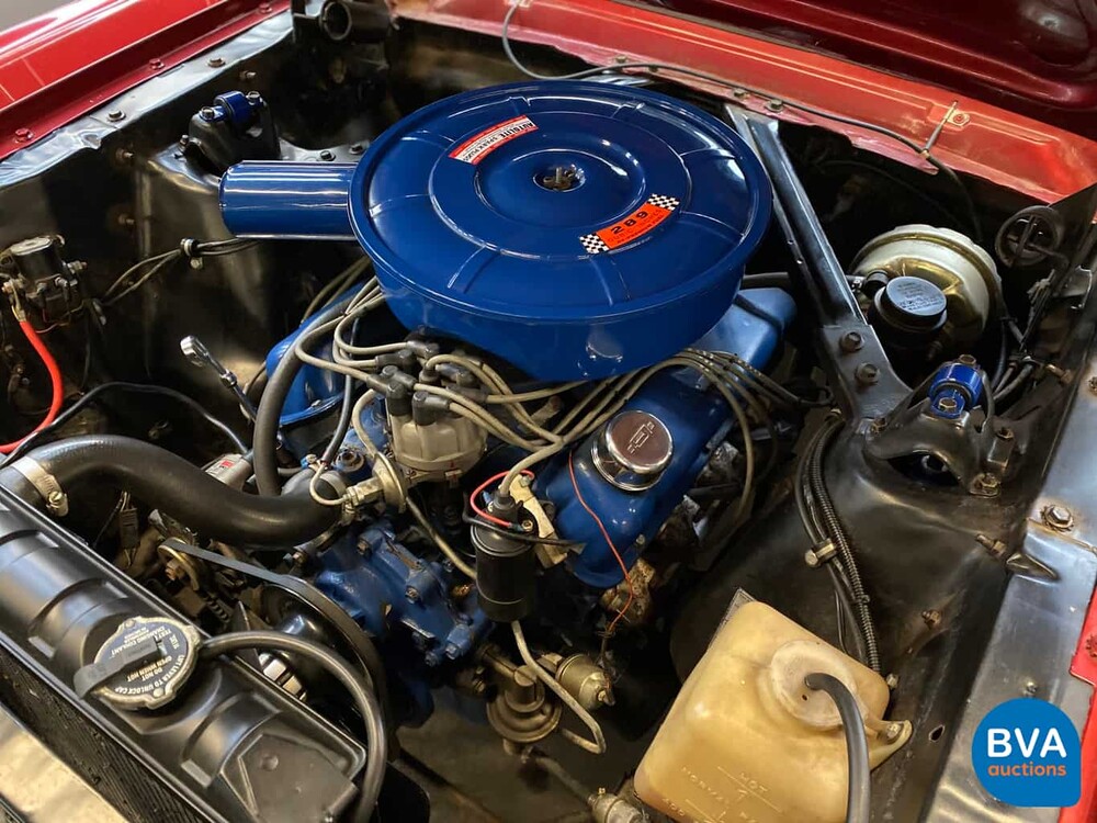 Ford Mustang Cabrio V8 Handbuch 64 1/2 1966 Cabriolet, AR-79-92.