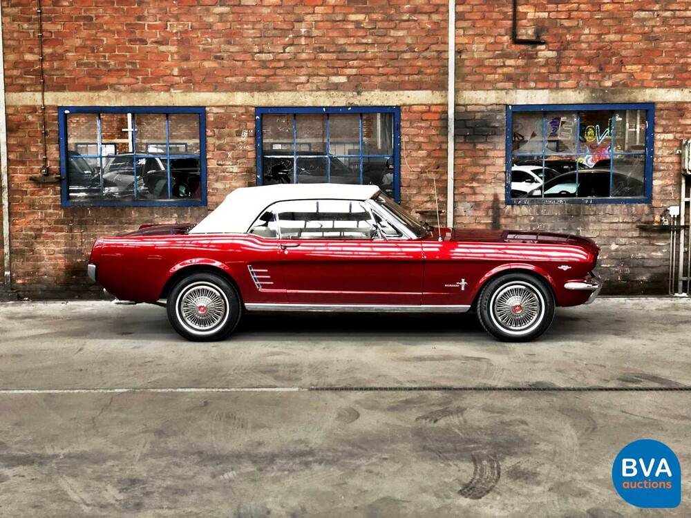 Ford Mustang Cabrio V8 Handbuch 64 1/2 1966 Cabriolet, AR-79-92.