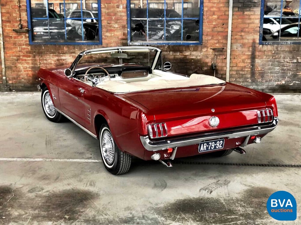 Ford Mustang Cabrio V8 Handbuch 64 1/2 1966 Cabriolet, AR-79-92.