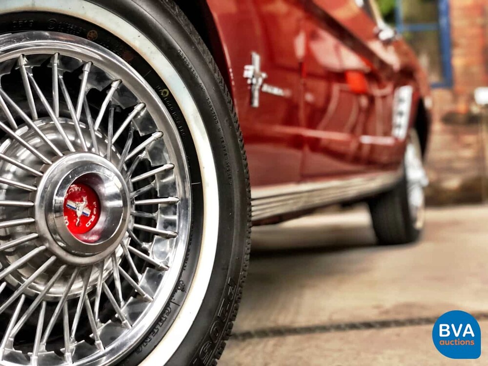 Ford Mustang Cabrio V8 Handbuch 64 1/2 1966 Cabriolet, AR-79-92.