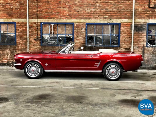 Ford Mustang Convertible V8 Handgeschakeld 64 1/2 1966 Cabriolet, AR-79-92