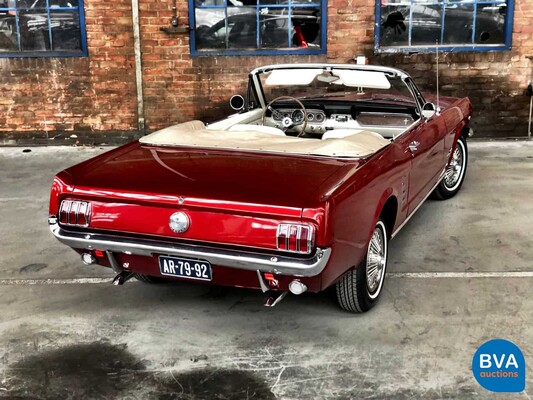 Ford Mustang Convertible V8 Handgeschakeld 64 1/2 1966 Cabriolet, AR-79-92