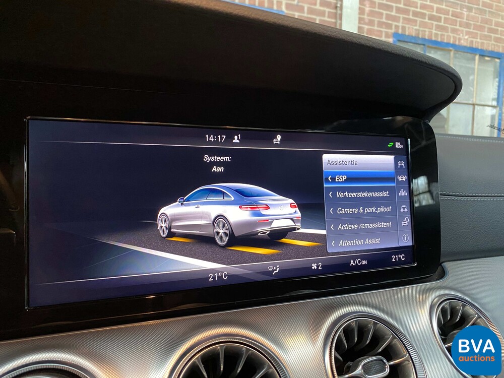 Mercedes-Benz E200 AMG Coupé E-Class 184hp 2018 -Original NL-, TF-680-H.