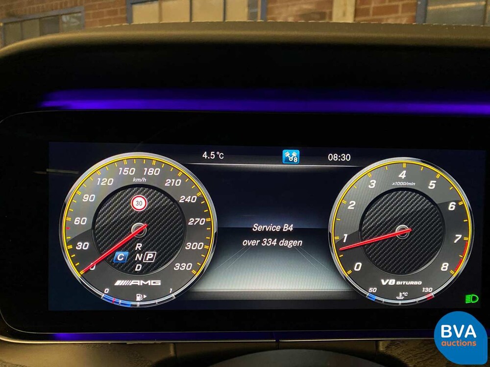 Mercedes-Benz E63 S AMG 4Matic Limousine 612hp E-CLASS 2018, G-725-FK.