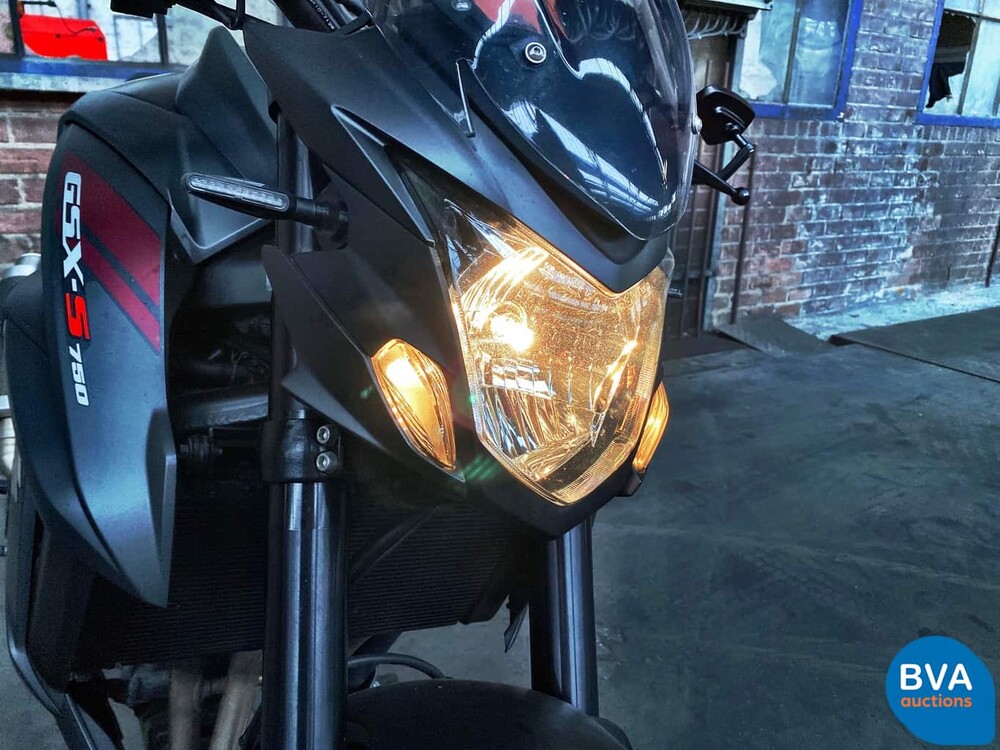 Suzuki GSX S750 ABS 114 PS 2018, 86-MJ-PT.