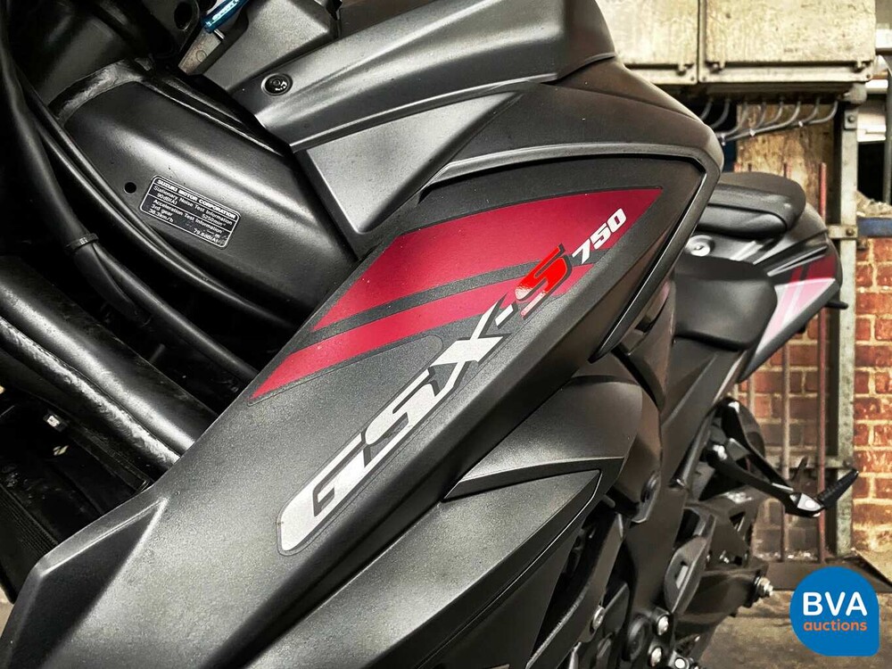 Suzuki GSX S750 ABS 114 PS 2018, 86-MJ-PT.