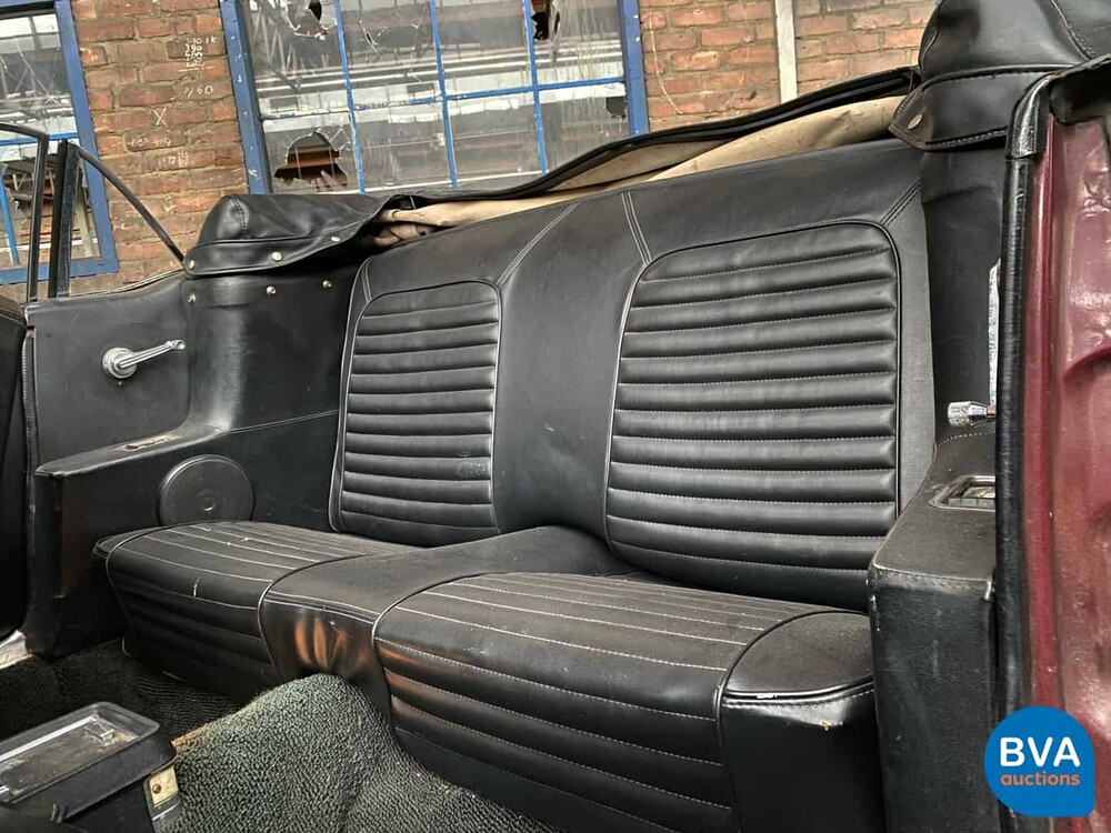 Ford Mustang Cabriolet V8 Automatik 1965.