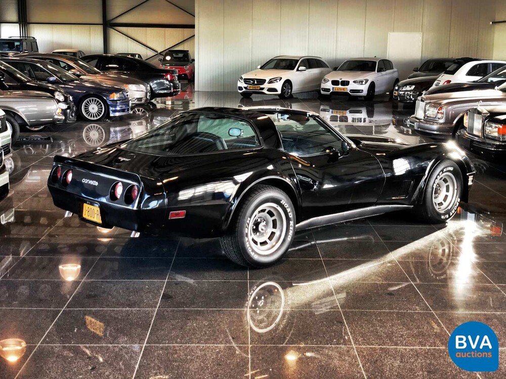 Chevrolet Corvette C3 Targa Stingray 230hp 1980, J-800-RH.
