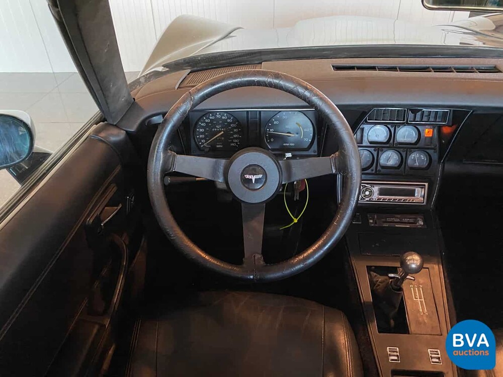 Chevrolet Corvette C3 Targa Stingray 230hp 1980, J-800-RH.