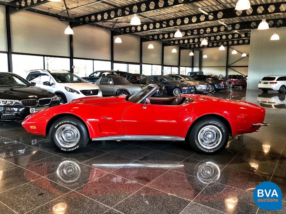 Chevrolet Corvette C3 Cabriolet Cabrio 1973, 77-YD-90.