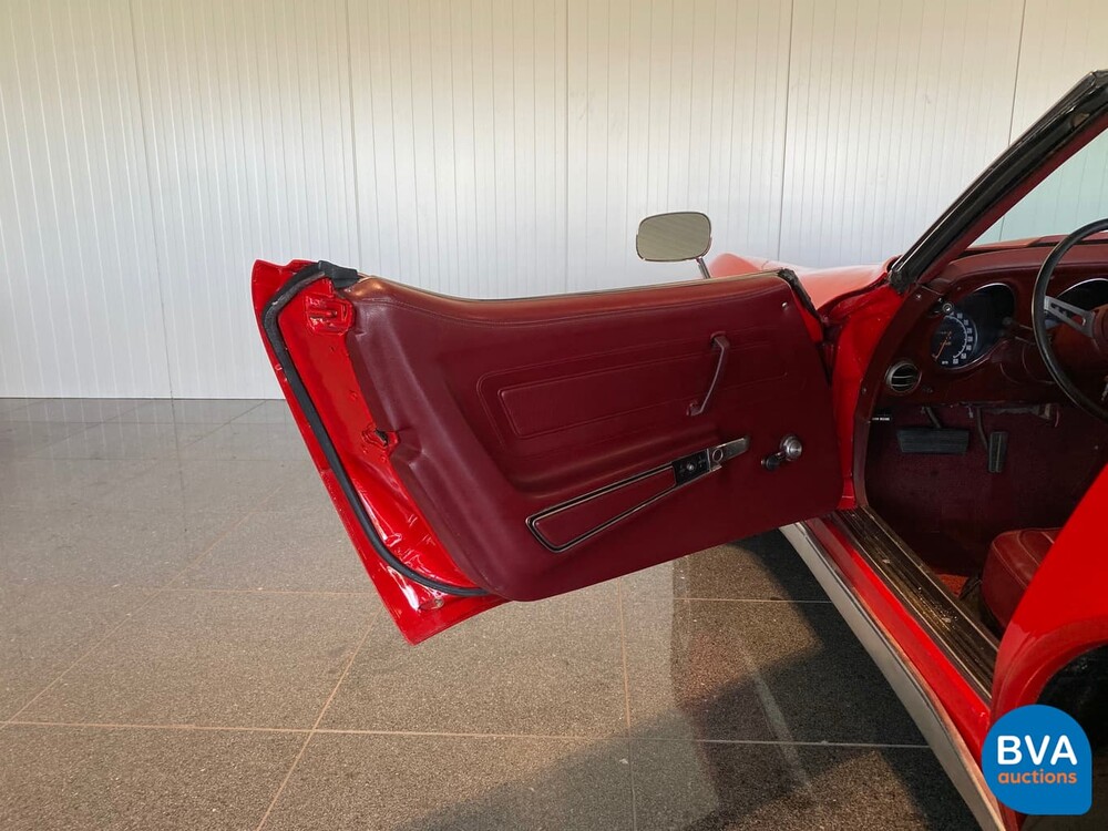 Chevrolet Corvette C3 Cabriolet Cabrio 1973, 77-YD-90.