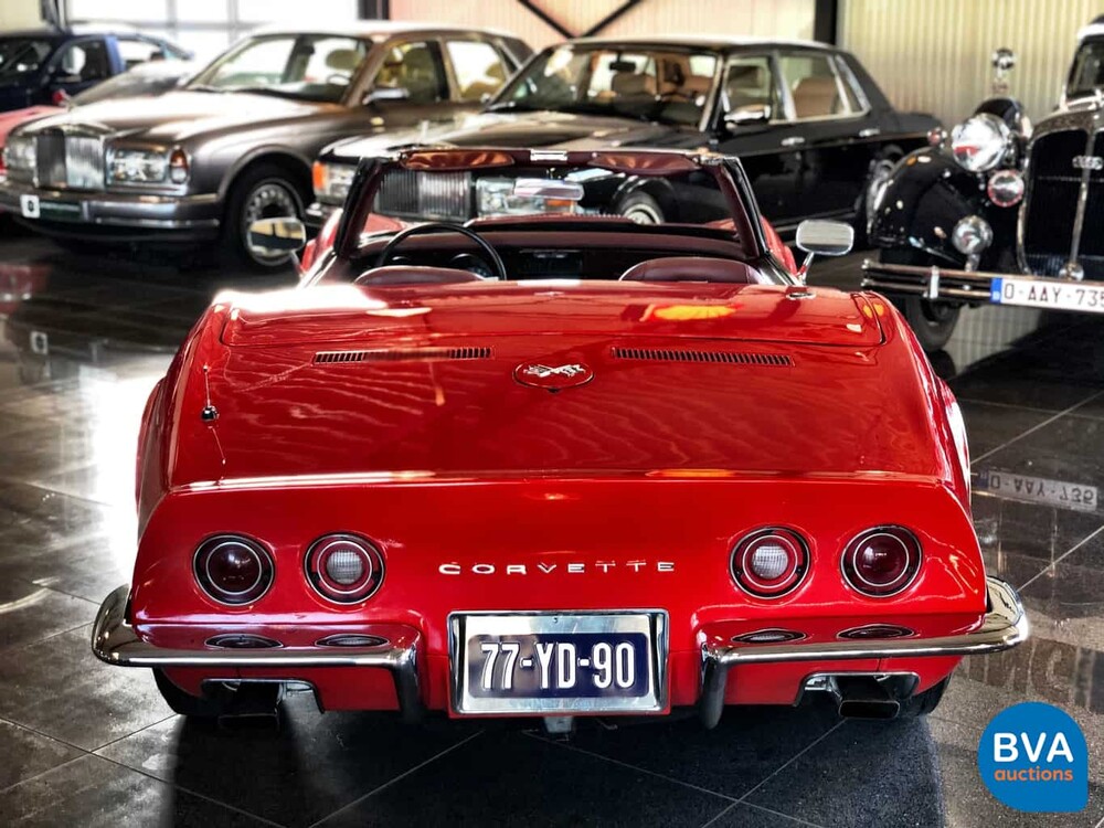 Chevrolet Corvette C3 Cabriolet Cabrio 1973, 77-YD-90.