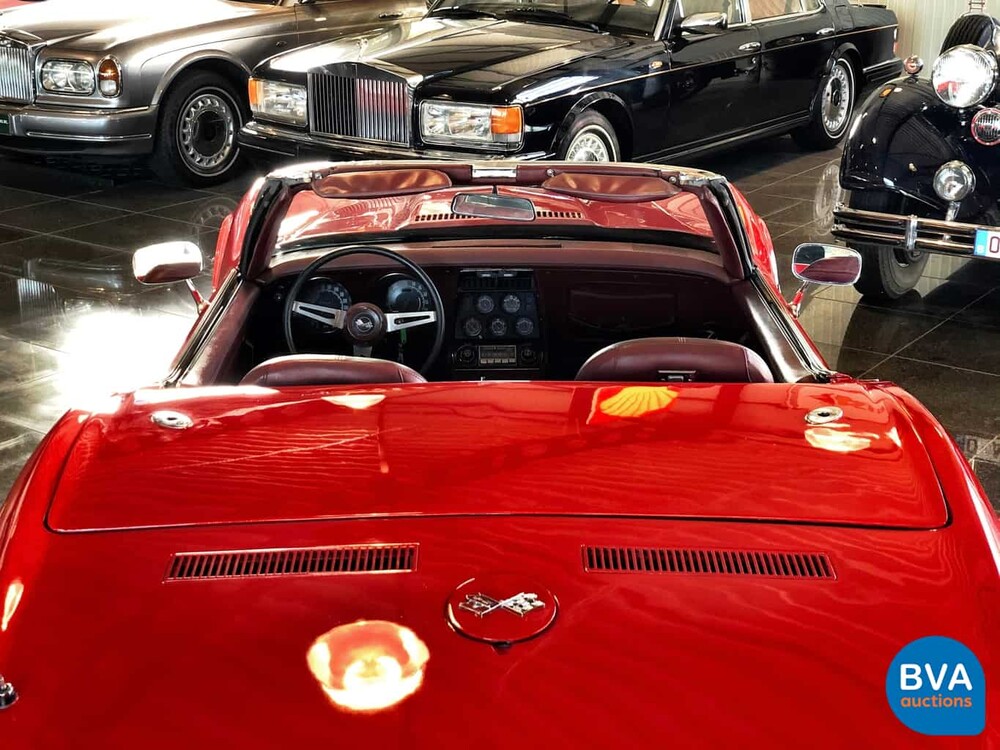 Chevrolet Corvette C3 Cabriolet Cabrio 1973, 77-YD-90.