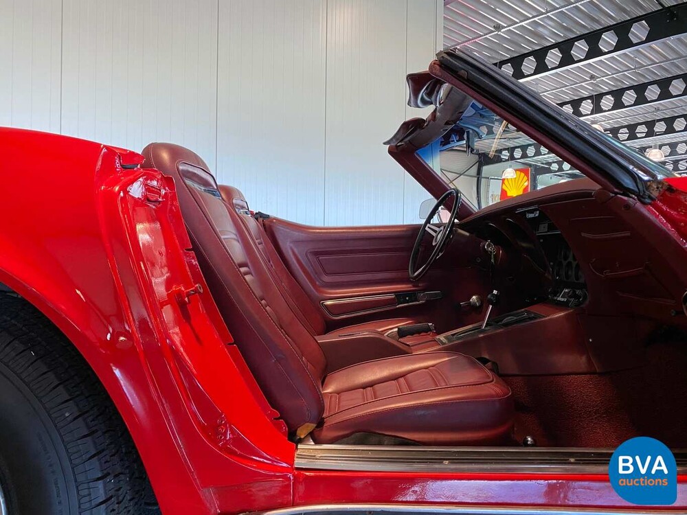 Chevrolet Corvette C3 Cabriolet Cabrio 1973, 77-YD-90.