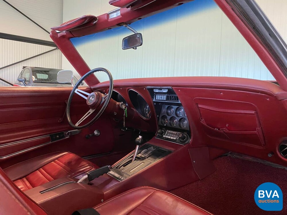 Chevrolet Corvette C3 Cabriolet Cabrio 1973, 77-YD-90.