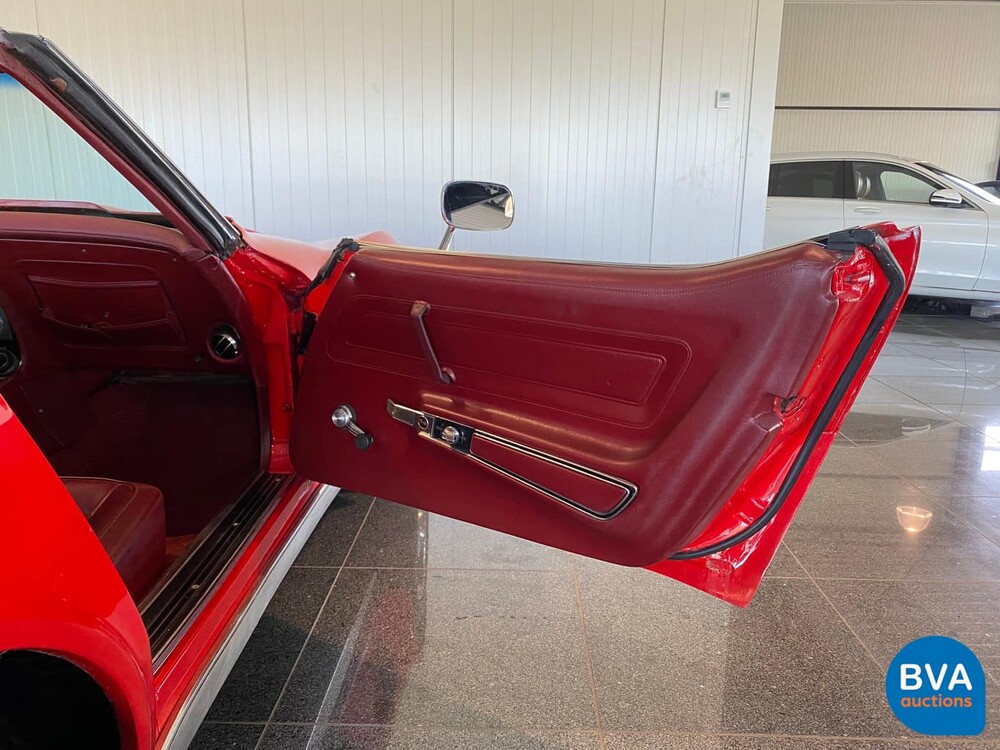 Chevrolet Corvette C3 Cabriolet Cabrio 1973, 77-YD-90.