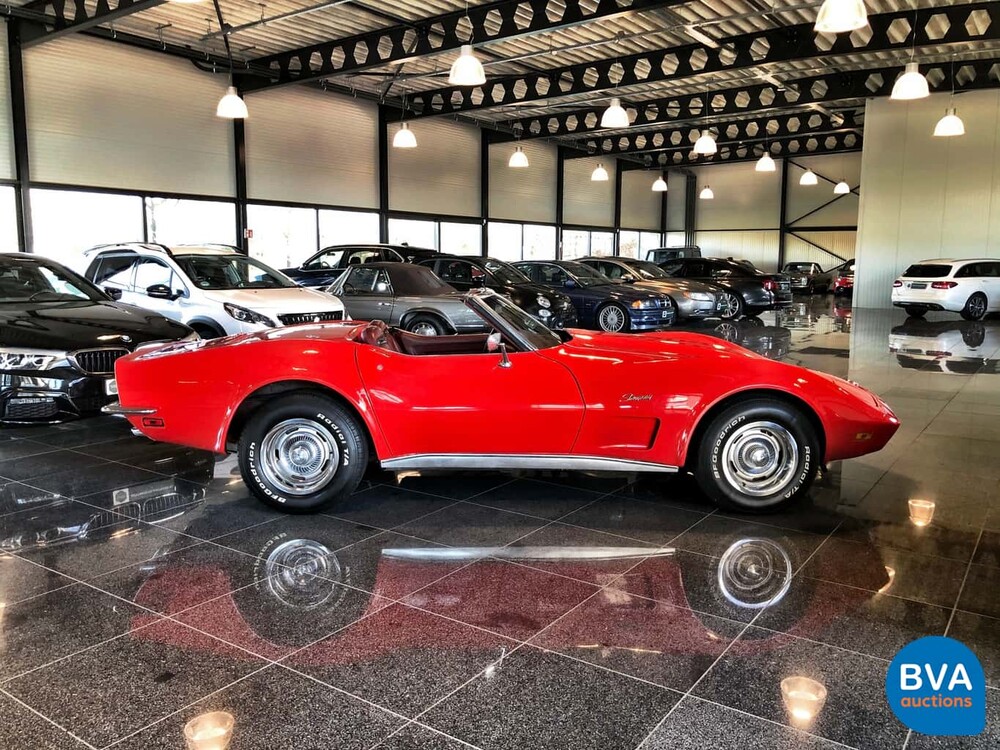 Chevrolet Corvette C3 Cabriolet Cabrio 1973, 77-YD-90.