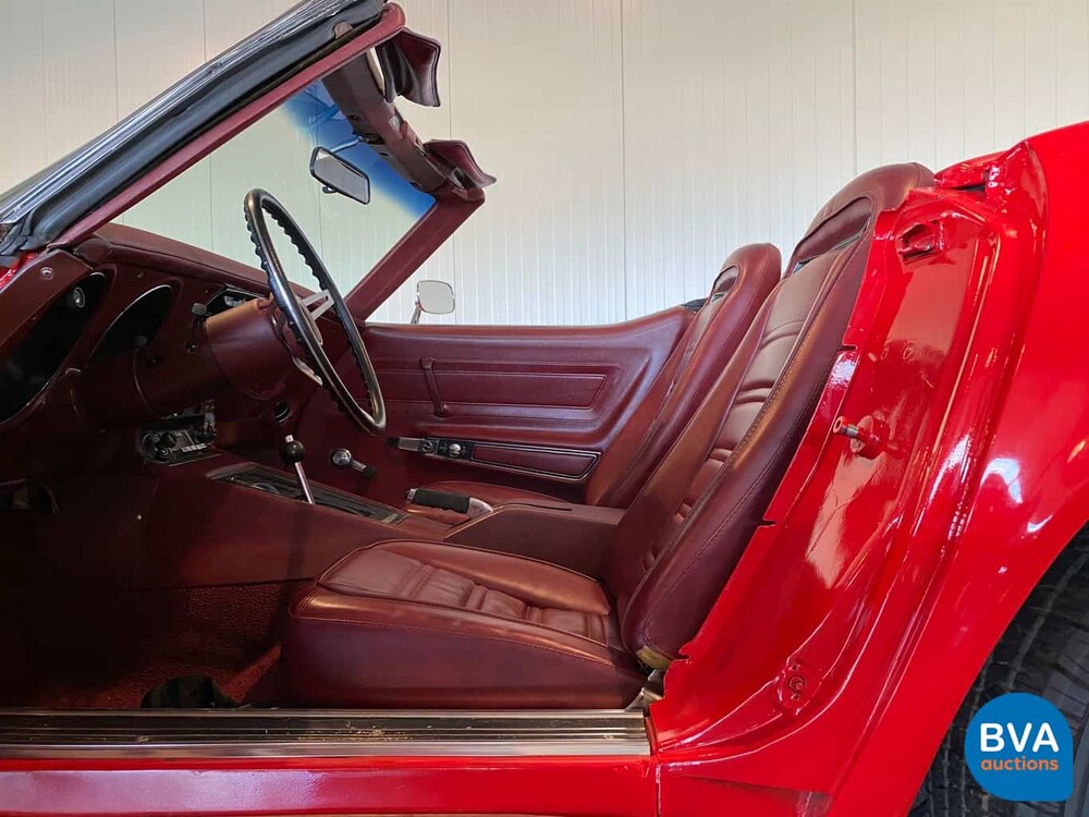 Chevrolet Corvette C3 Cabriolet Cabrio 1973, 77-YD-90.