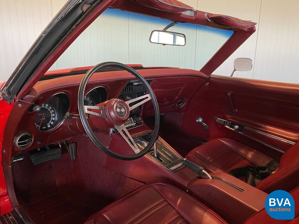 Chevrolet Corvette C3 Cabriolet Cabrio 1973, 77-YD-90.