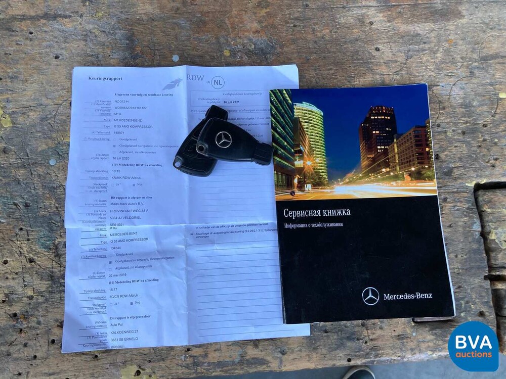 Mercedes-Benz G55 AMG 476 PS G-Klasse V8 Kompressor, NZ-312-H.